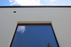 Construction d'une habitation - façade - crépi