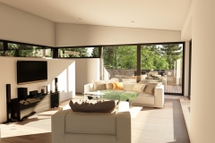 Construction d'une habitation contemporaine - architecture d'intérieure